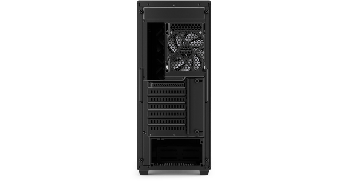 SharkoonVK4 ARGB midi tower behuizing  (Zwart | 2x USB-A | RGB | Tempered Glass)