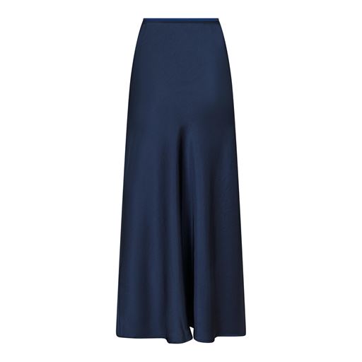 Neo Noir Vicky Heavy Sateen Nederdel, Midnight Blue, 42