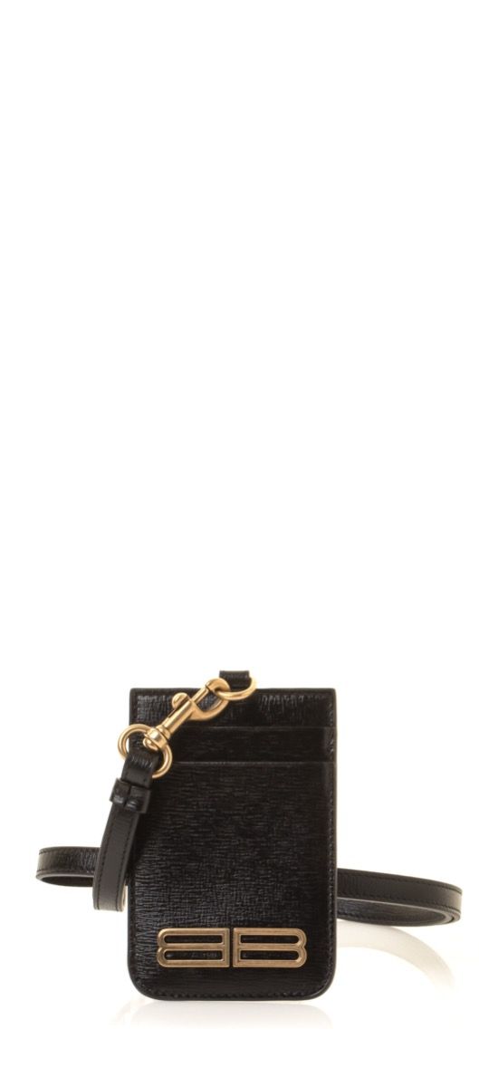 Balenciaga Logo Strap Card Holder