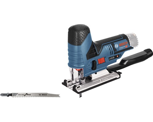 Bosch Professional GST 12V-70 accu-decoupeerzaag inclusief 2x decoupeerzaagbladen (Speed for Wood en Extra-Clean for Wood), zonder accu en lader