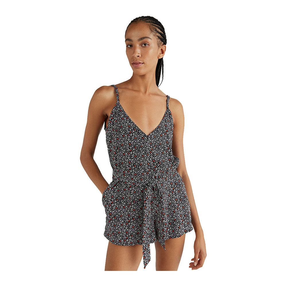 O'Neill PLAYSUIT MIX & MATCH - Combishort Femme black ao