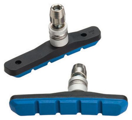 x2 Patins de Freins Jagwire COMP MOUNTAIN XC Bleu toutes conditions