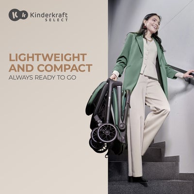 Kinderkraft NUBI 2 Sportsvogn, Cloudy Grey