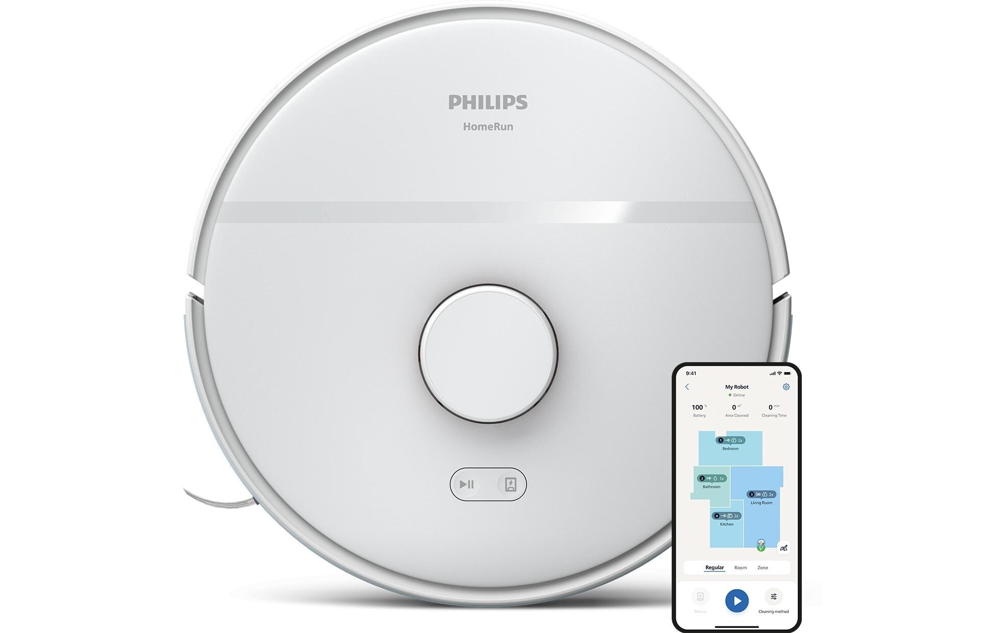 Philips Nass-Trocken-Saugroboter »HomeRun«