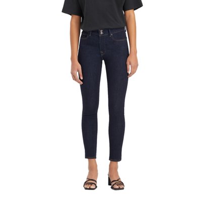 Jean femme 711 Double Button Blue Wave LEVIS