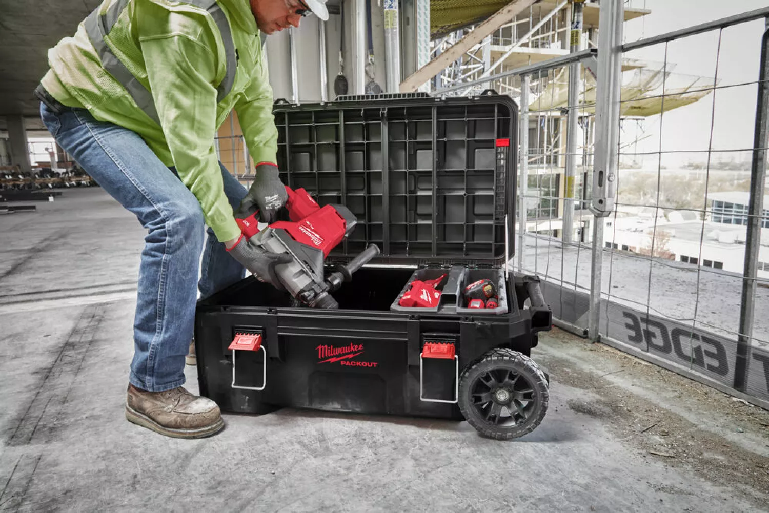 Milwaukee 4932478161 Packout Gereedschapskist op wielen
