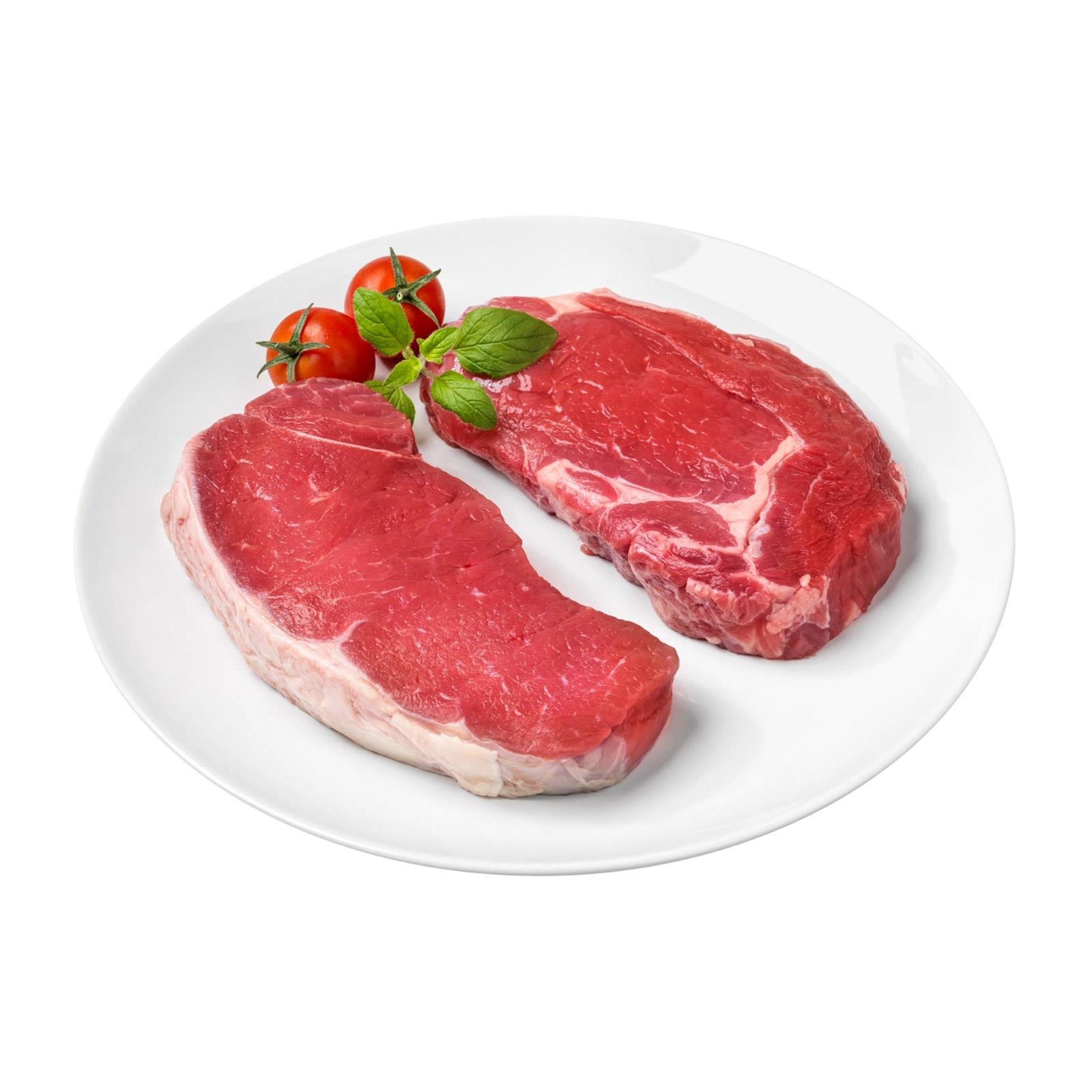 Hofstädter Rumpsteak (Beiried) geschnitten