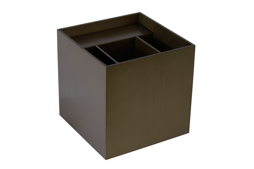 Lucide Xio wandlamp 10x10cm G9 bruin