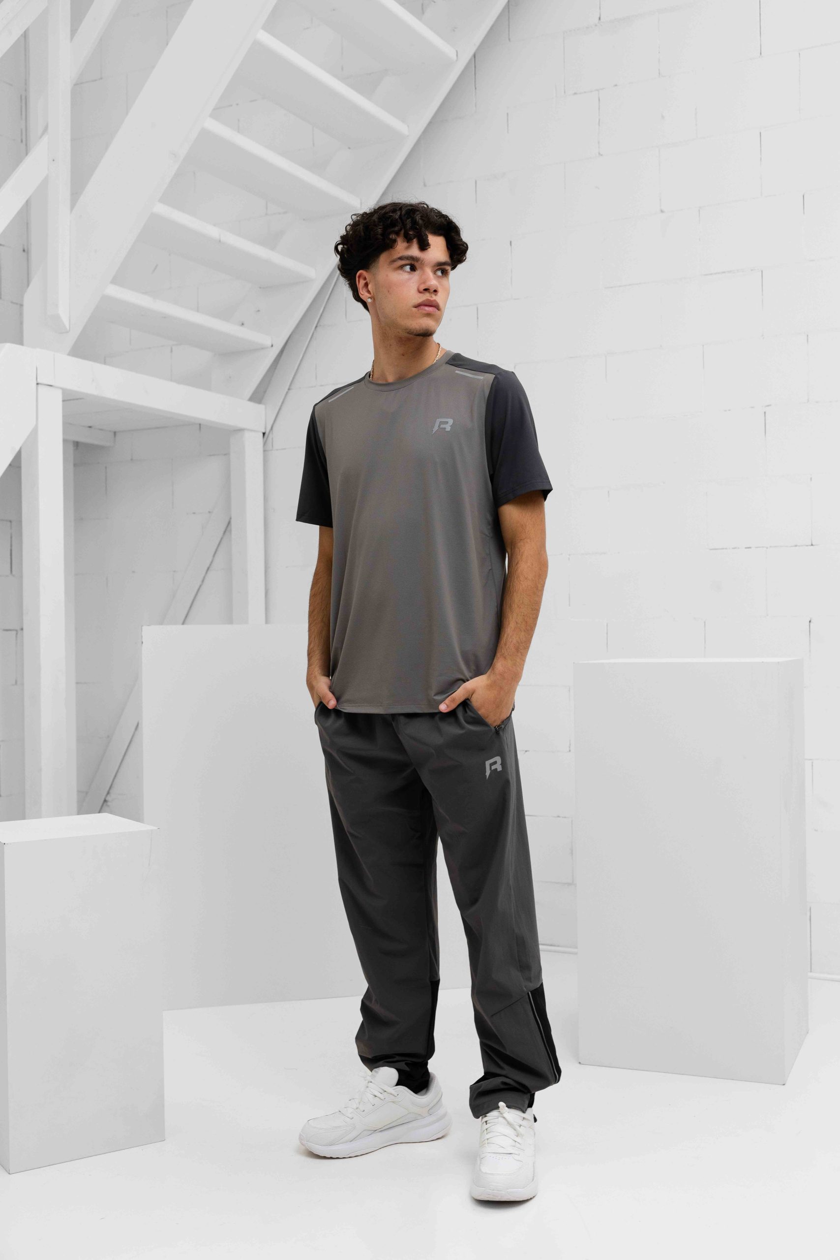 Reprimo Flight T-Shirt Heren Grijs
