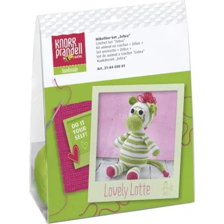 Knorr Prandell Häkeltierset Zebra Lovely Lotte