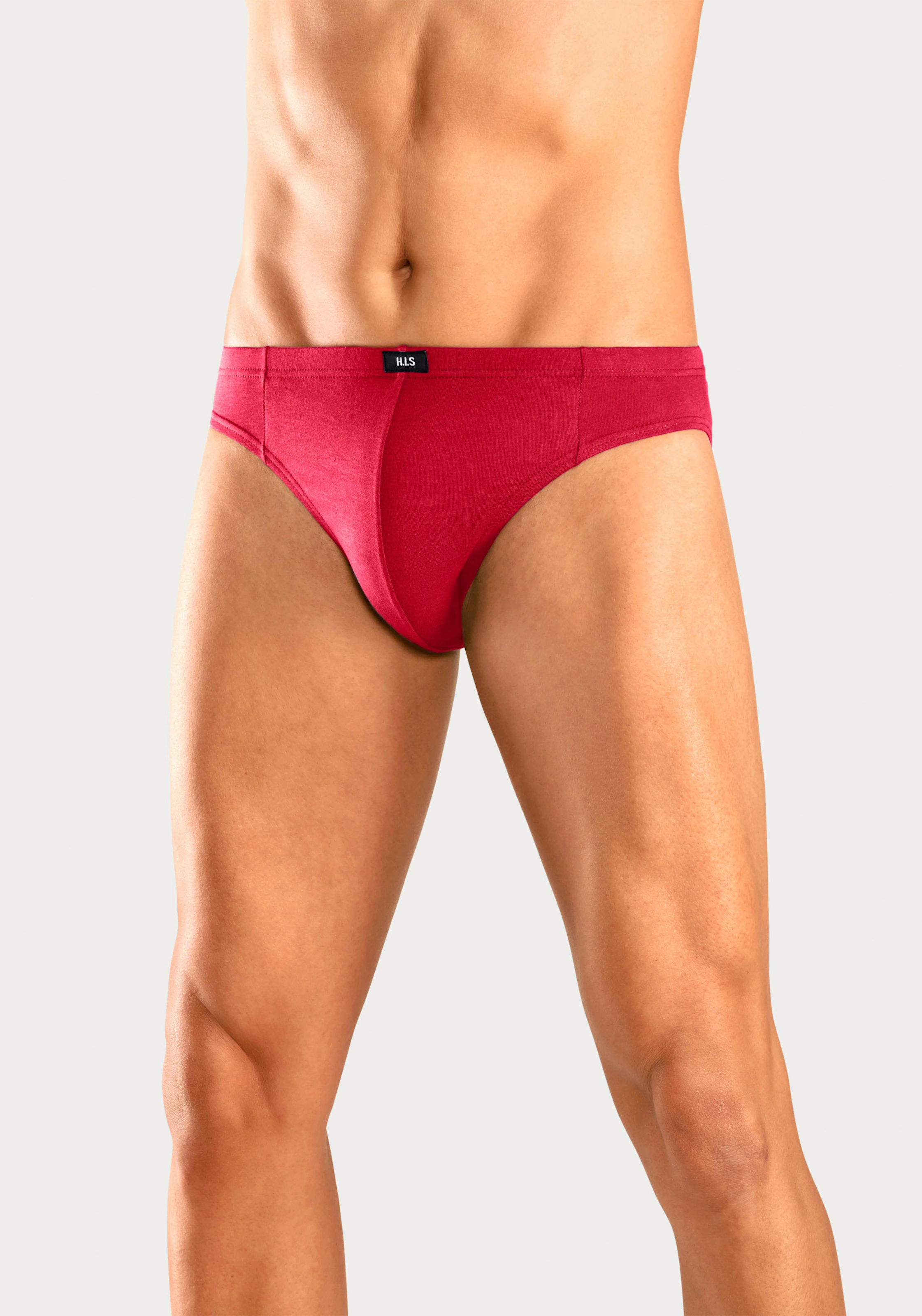 H.I.S Slip in rot, blau, marine, khaki, grau-meliert, weiß, schwarz