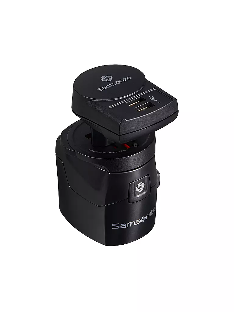 SAMSONITE Weltweiter Adapter 3-Polig  schwarz
