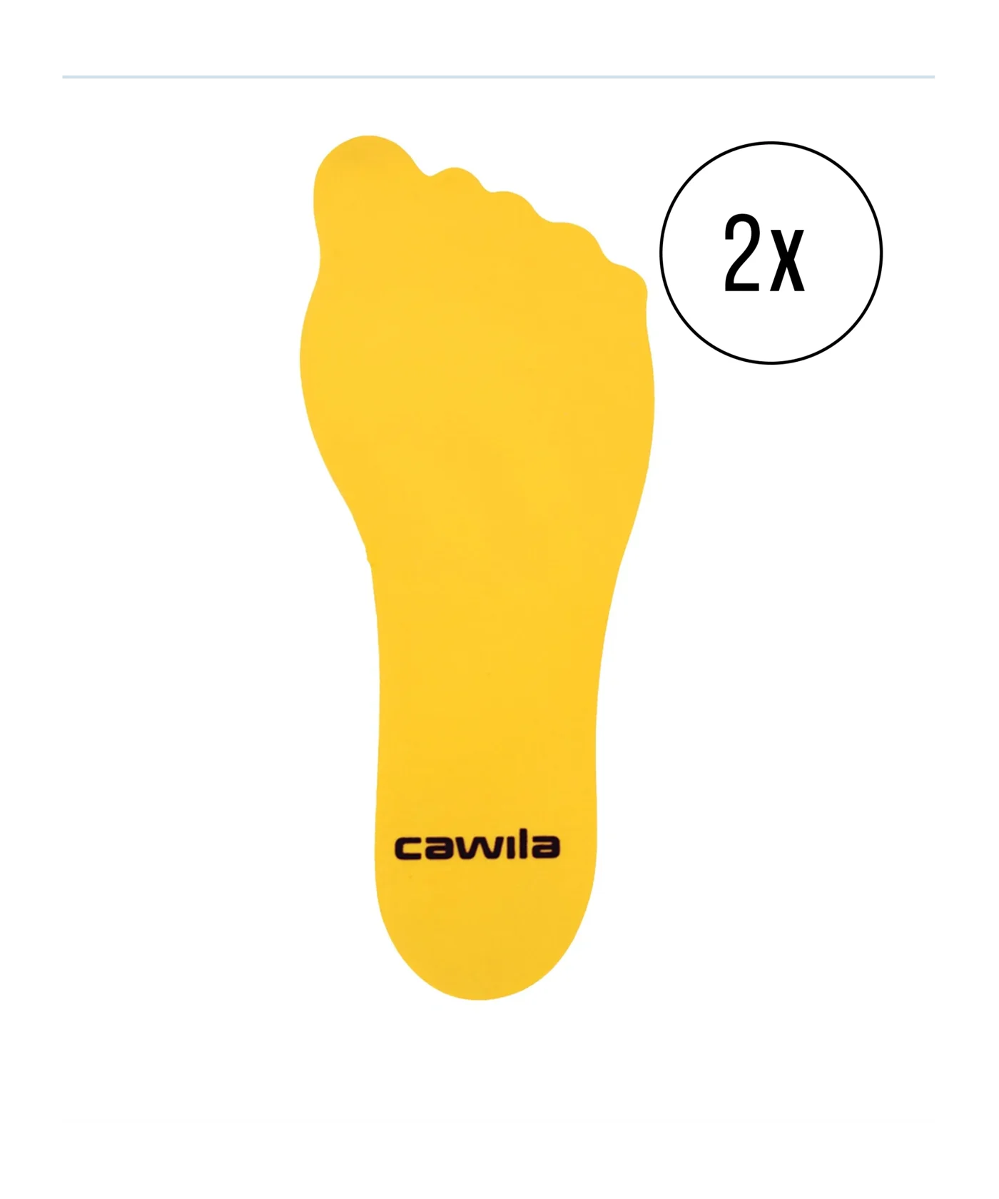 Cawila Marker-System Fuss 21cm Gelb