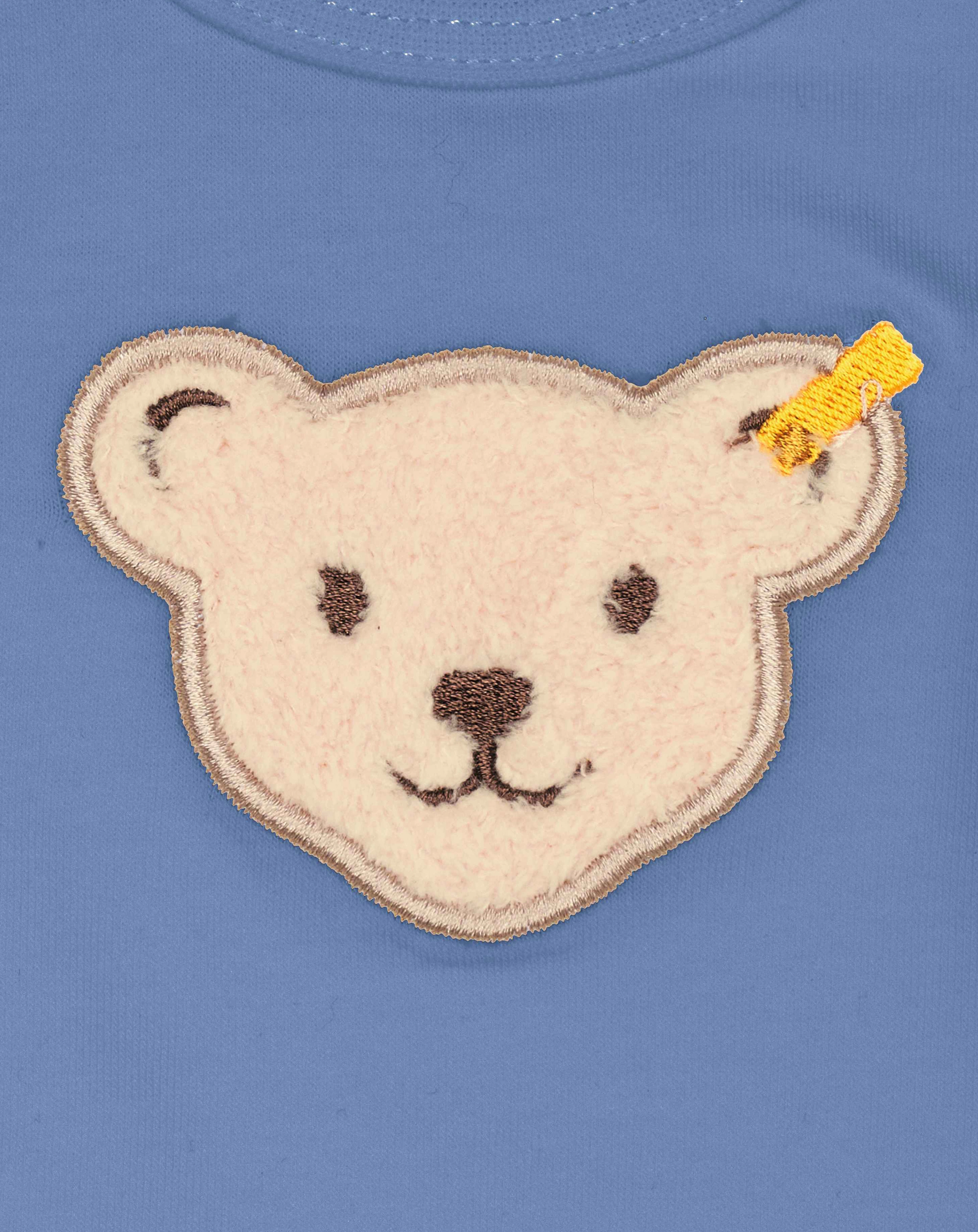 Langarmshirt BABY PAWERFUL in della robbia blue