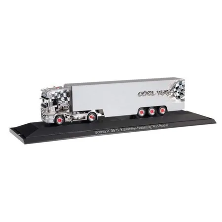 Herpa 121675 Scania R TL Kühlkoffer-Sattelzug R.U.Route