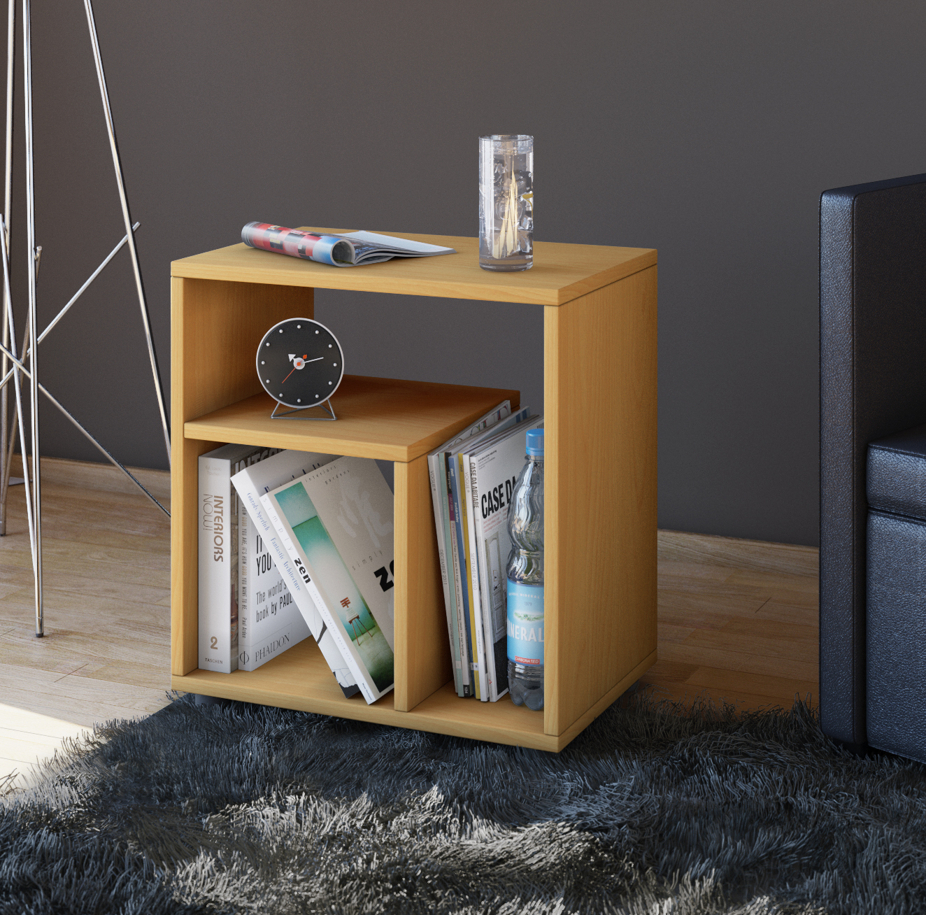 Beistelltisch - Buche - 50 cm breit