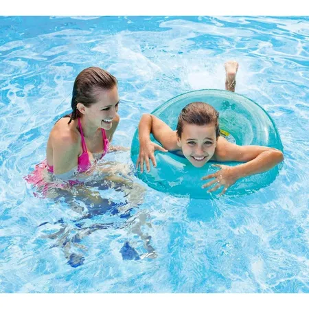 Intex Schwimmring transparent, Durchmesser 76 cm, 1 Stück, 3-fach sortiert