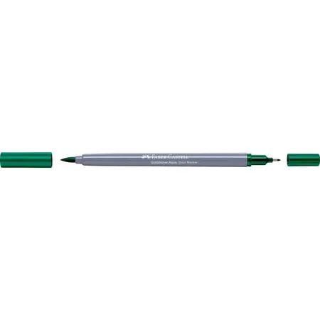 Faber-Castell Goldfaber Aqua Dual Marker Farbe 264 Phathalogrün dunkel