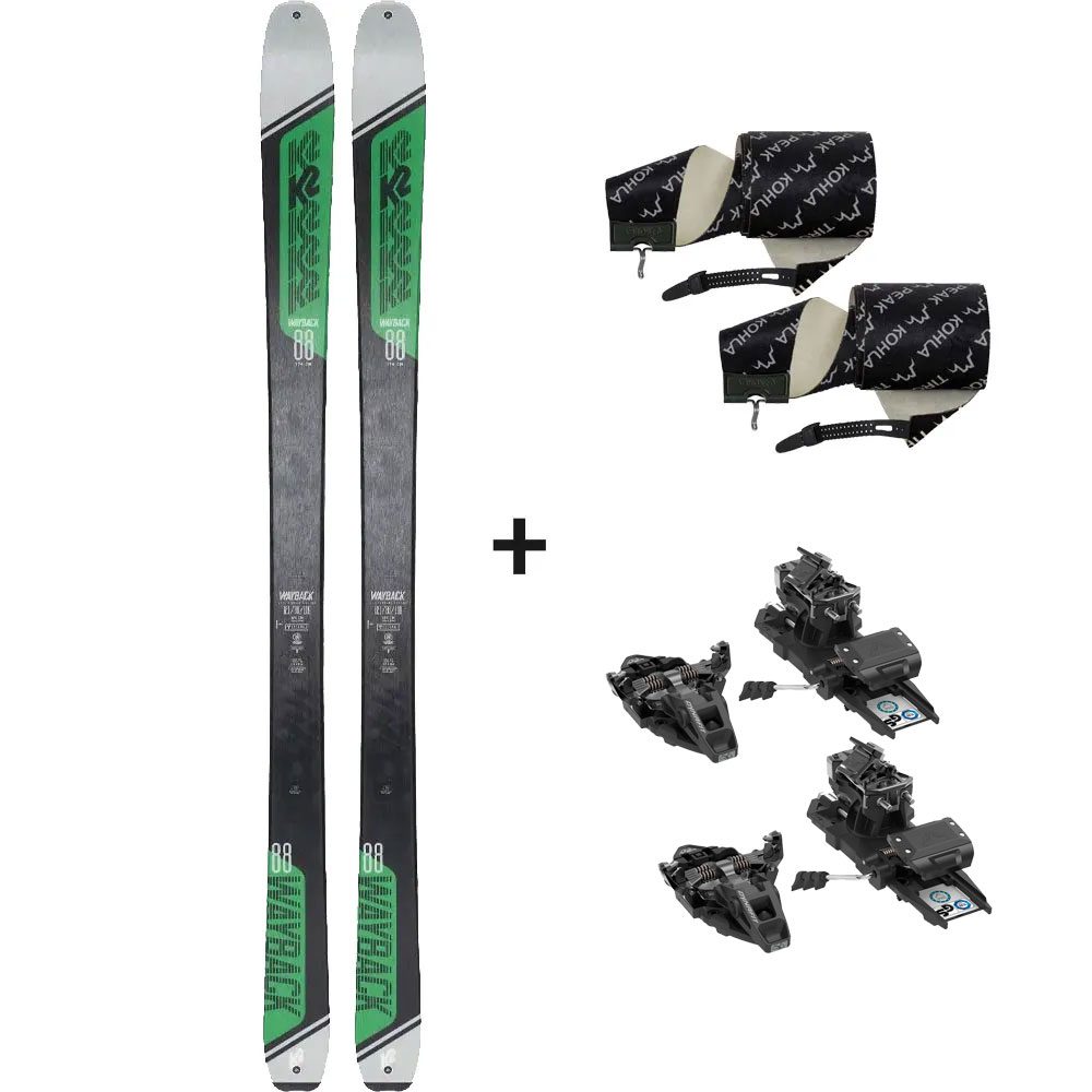 K2 Wayback 88 22/23 Tourenski Komplettset & Dynafit Bindung & Fell