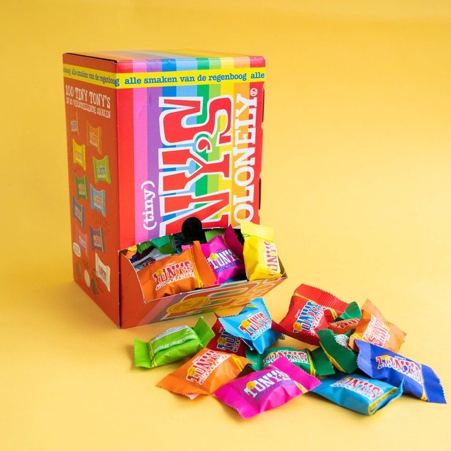 Tony's Chocolonely | Tiny Tony's | 100 stuks | 900g