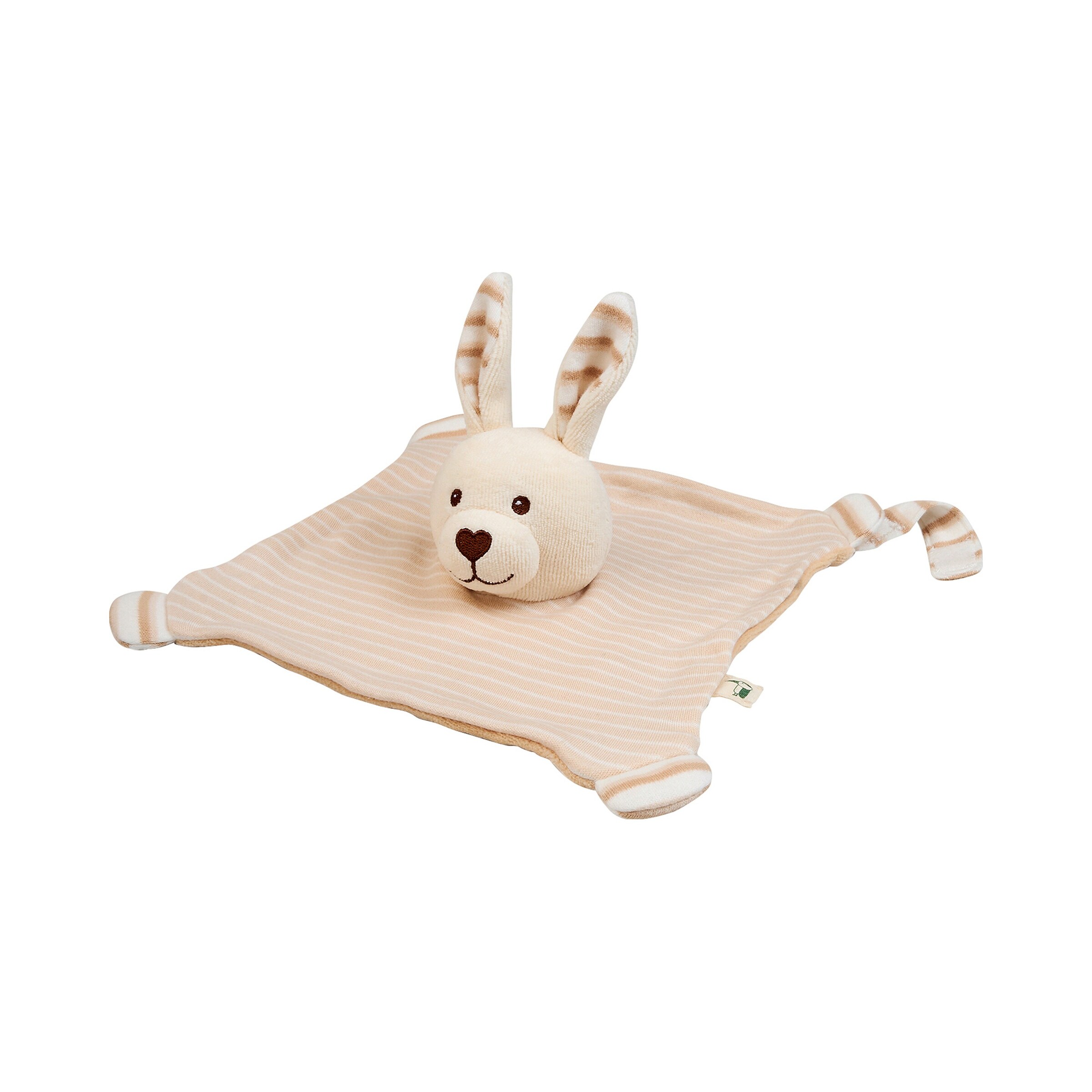 Grünspecht Bio-Schmusetuch Hase