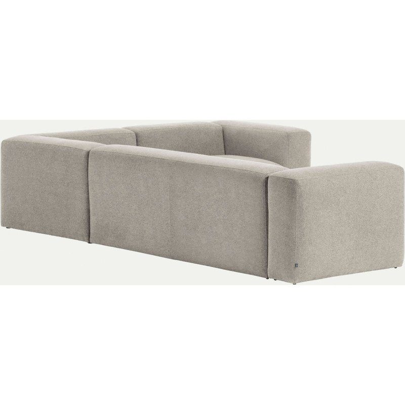 Canapé d’angle Blok 4 places beige 320 x 230 cm