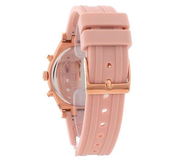 Guess Ladies Guess Heiress Pink Rose Gold Watch GW0407L3