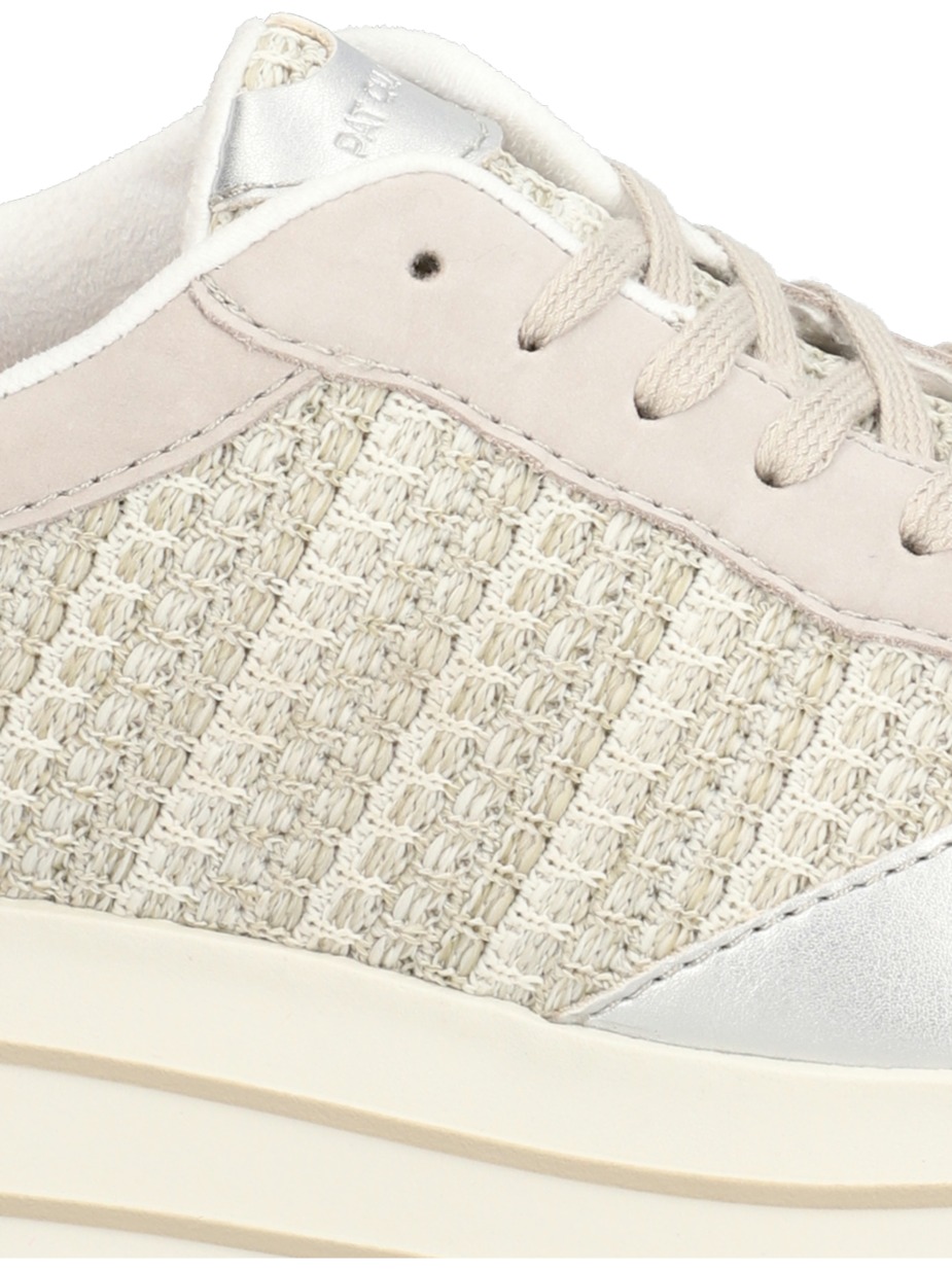 Lederkombination Sneaker
