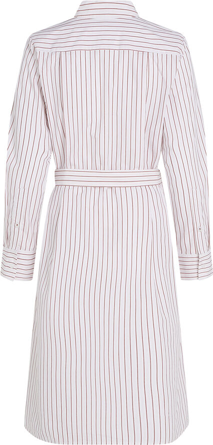 Tommy Hilfiger STRIPE REGULAR KNEE SHIRTDRESS Classic shirting stp/ pink