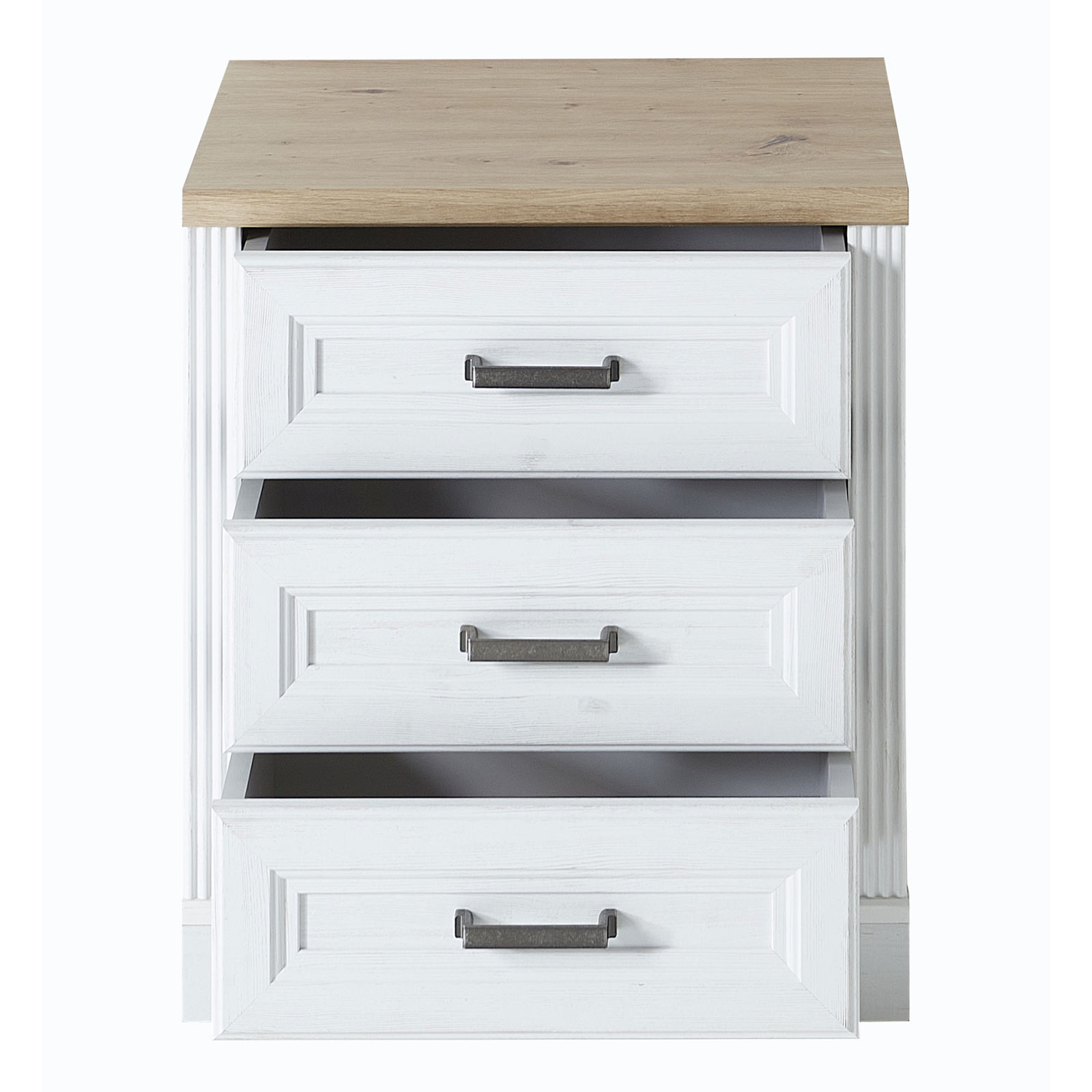 Rollcontainer - Pinie hell - Artisan Eiche - 52 cm