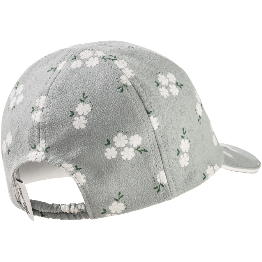 Sterntaler Baseball-Cap Blümchen steingrün