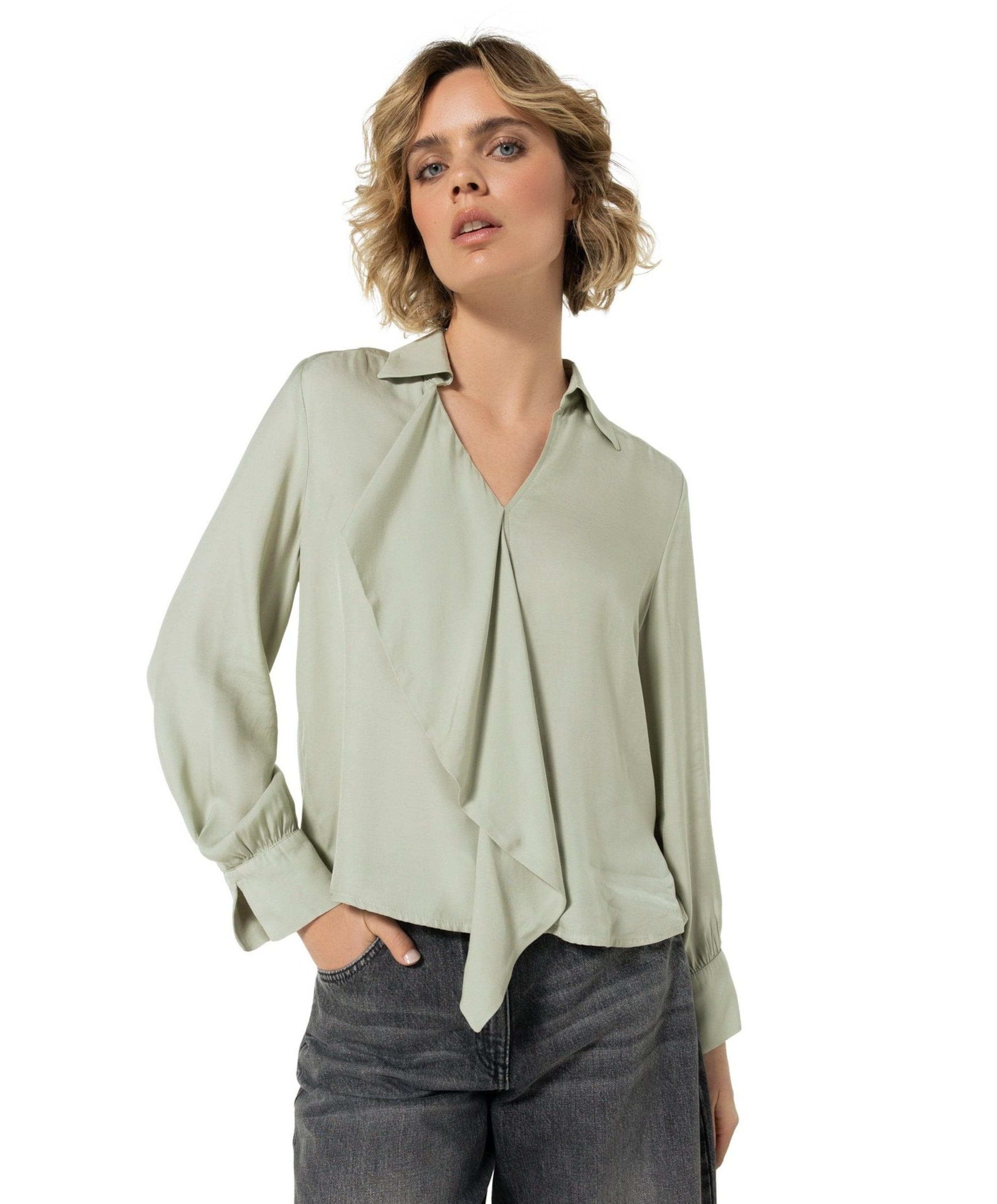 Caroline Biss Dames blouse groen