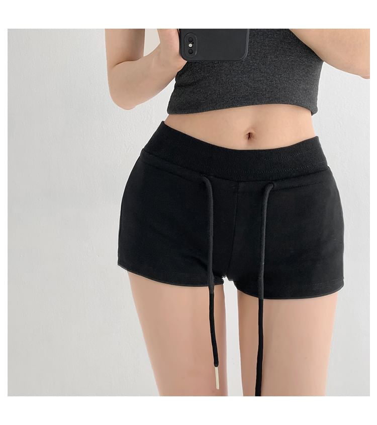 Shira - Sweatshorts met trekkoordtaille