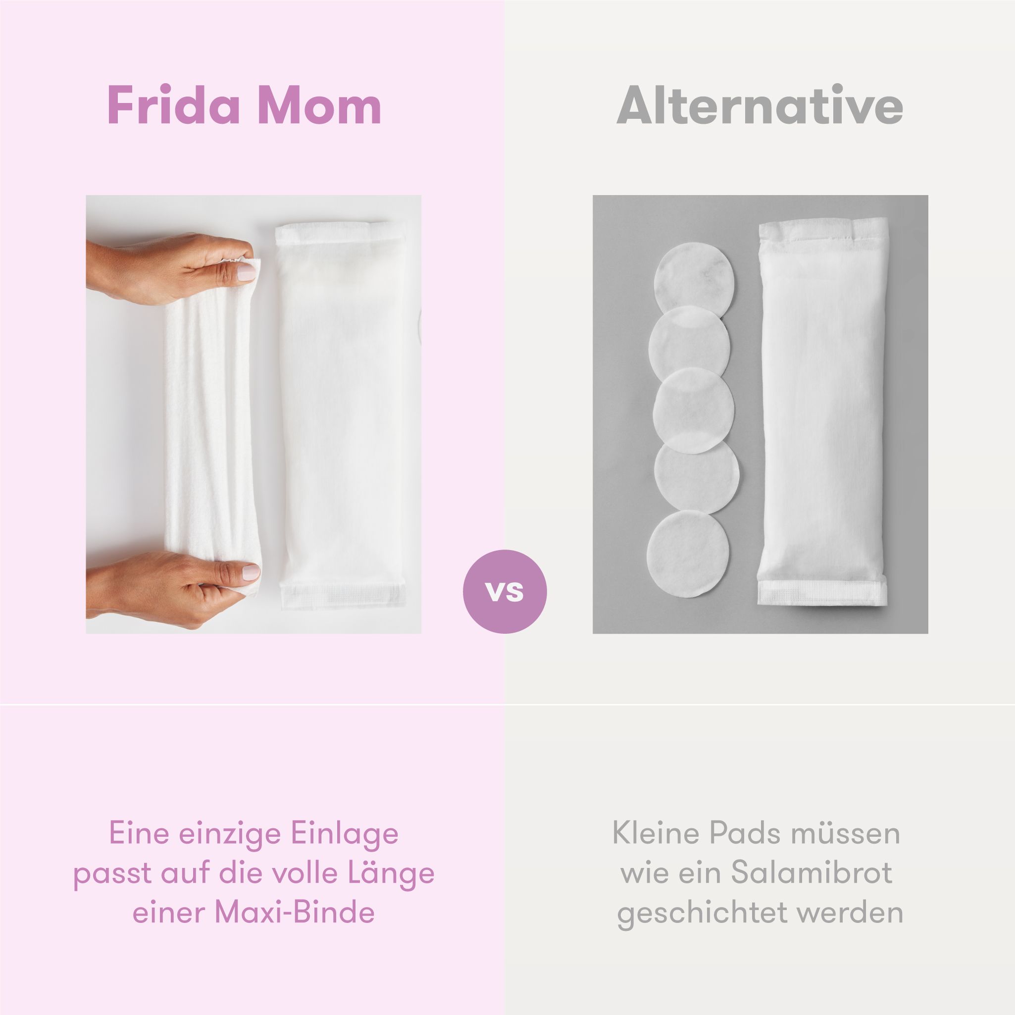 Frida Mom Intimpflege Einlagen mit Hamamelis