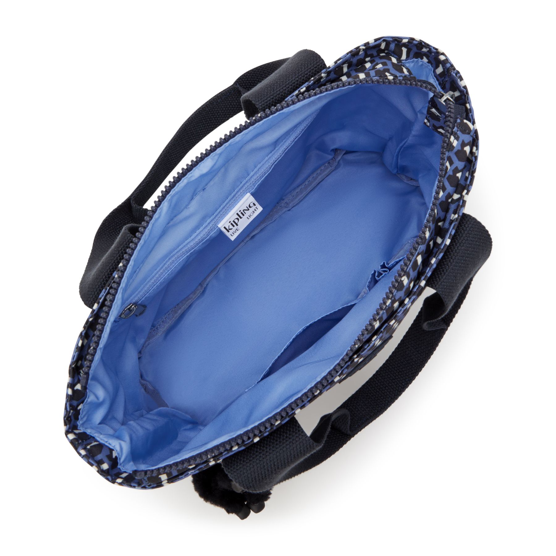 MINTA M Fourre-tout de Taille Moyenne avec Poignée et Bandoulière Amovible - 3D K Blue