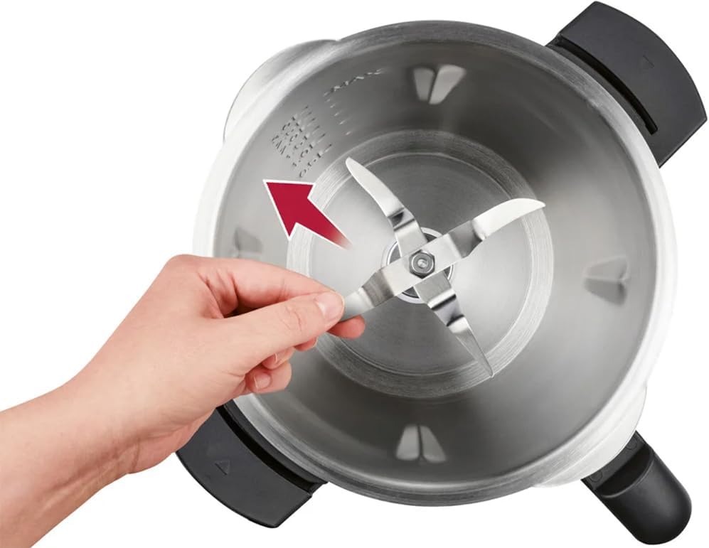 SILVERCREST® Küchenmaschine Monsieur Cuisine Smart SKMS 1200 B1 Farbe: Titanium