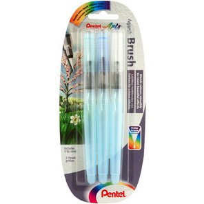 Arts Aquash Stylo pinceau, contenu: 7 ml, kit de 3