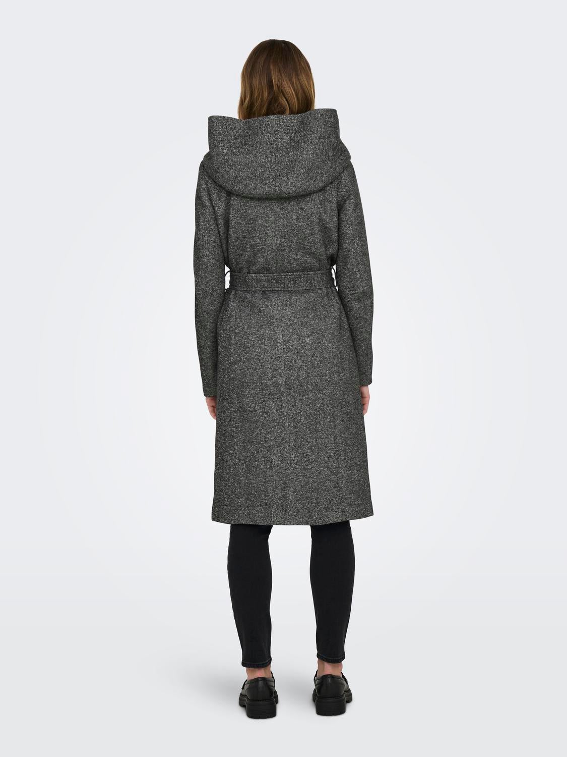 ONLSEDONA Mantel Dark Grey Melange