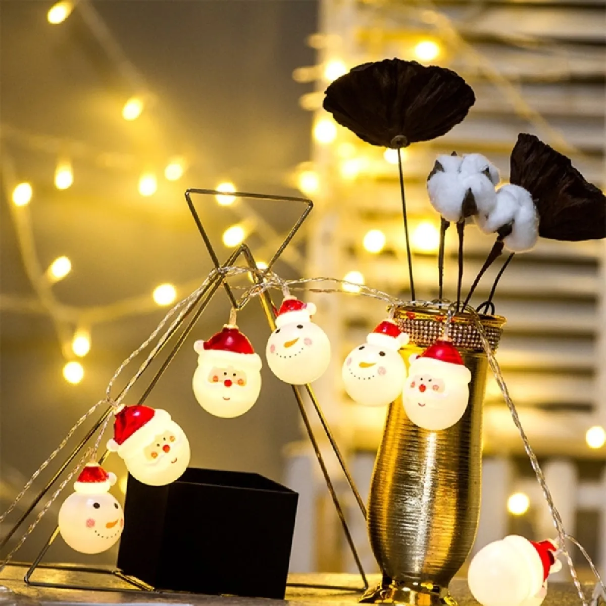 Wewoo Guirlande LED Fête 1.5 m - Blanc chaud