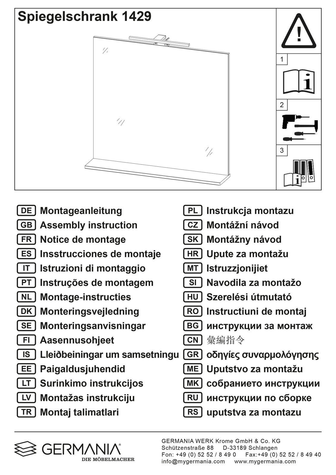 CASAVANTI SPIEGEL ABBY 76 x 75 x 15 cm Holznachbildung weiß
