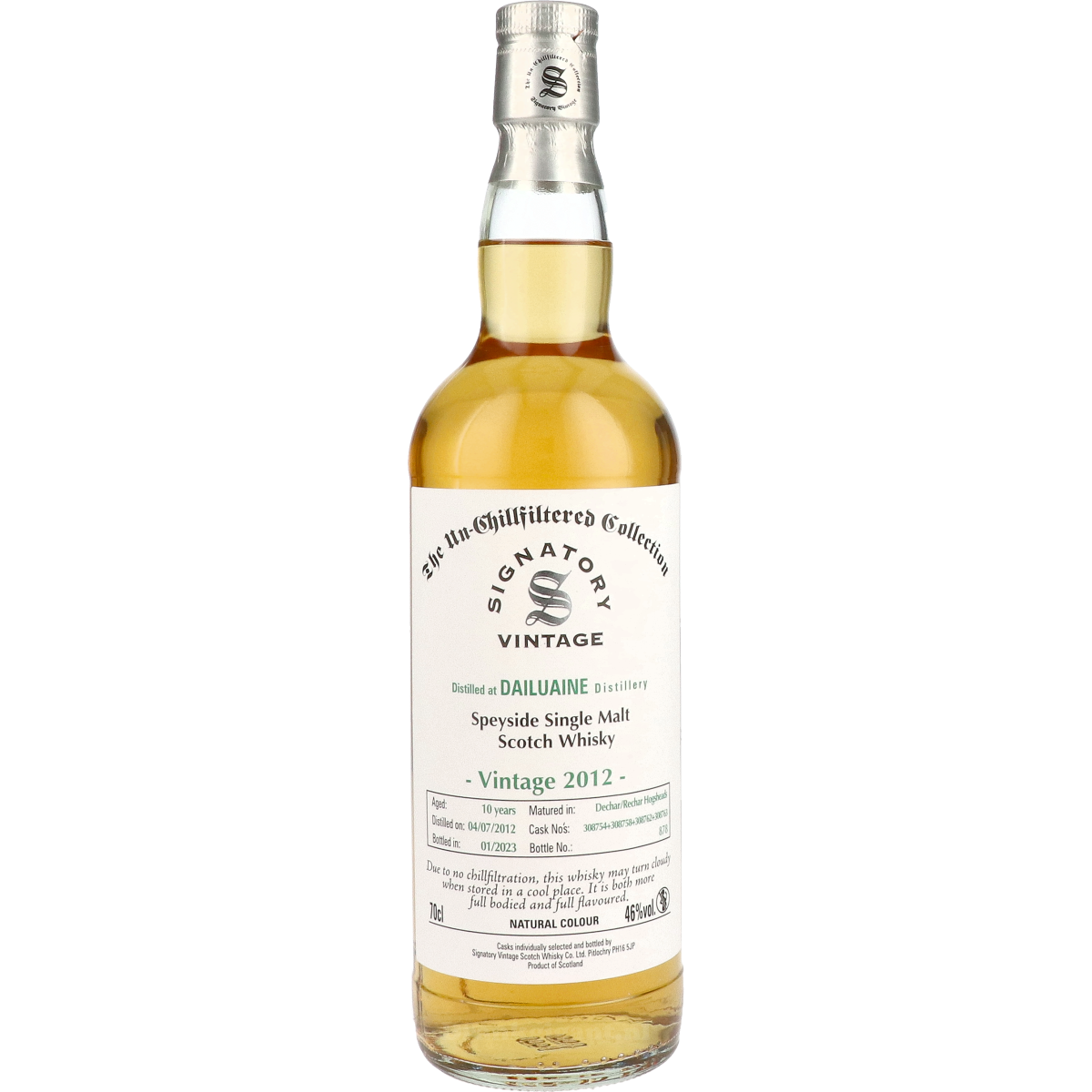 Dailuaine 2012 Signatory Unchill 70 cl