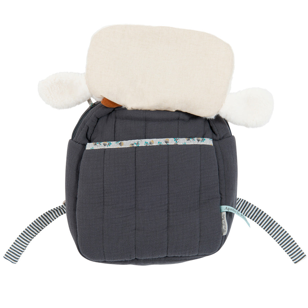 Moulin roty peuterrugzak schaap après la pluie - 29 cm