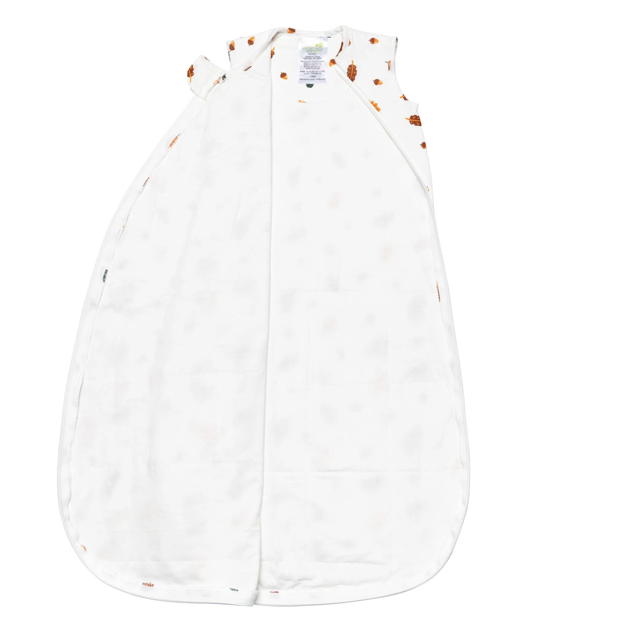 Perlimpinpin Sac de Nuit Bambou 0-36mois - Noisettes