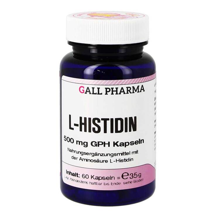 L-Histidin 500 mg Kapseln, 60 St