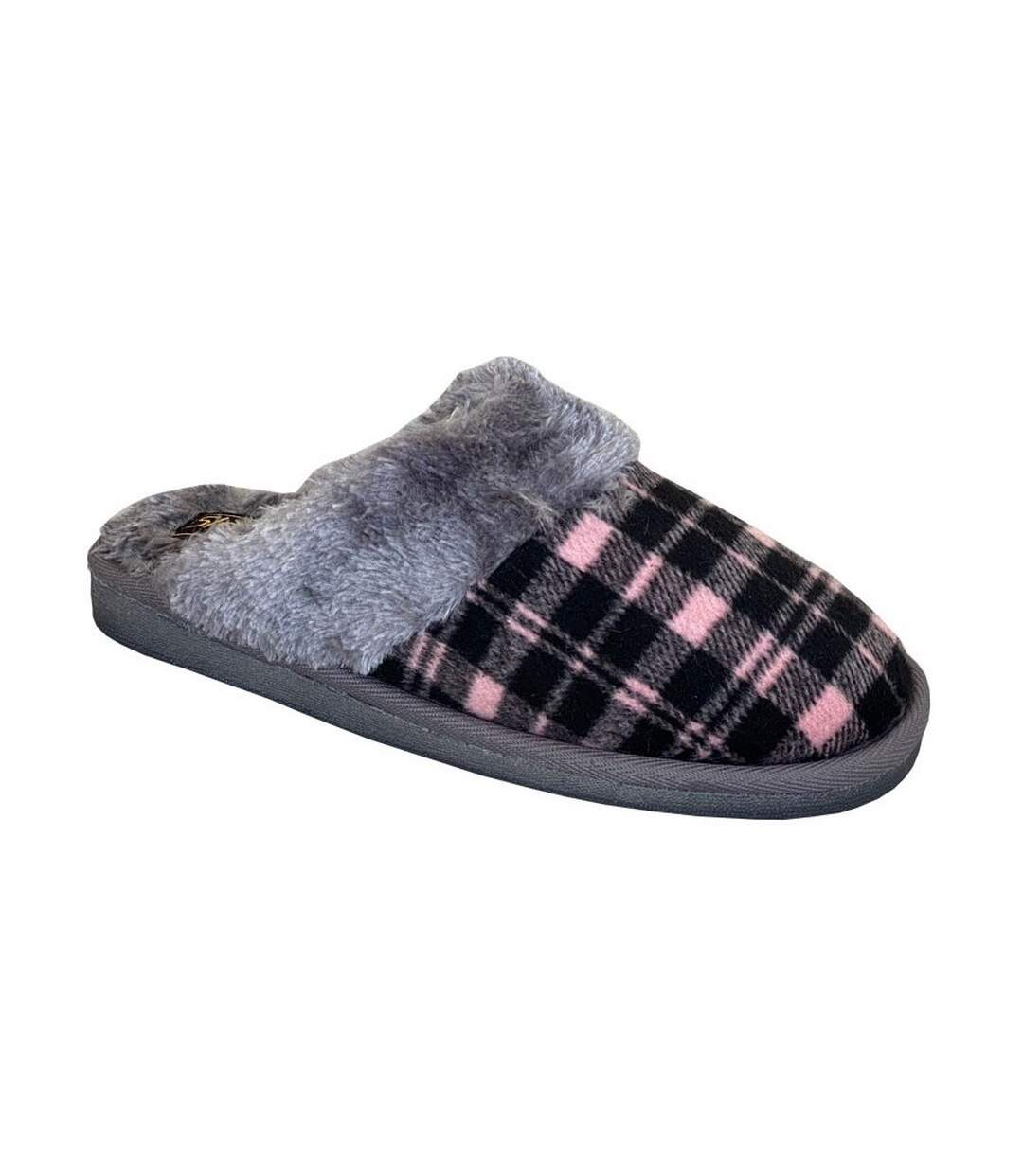 Sleepers - Chaussons MIA - Femme (Noir / rose / gris) - UTDF1999
