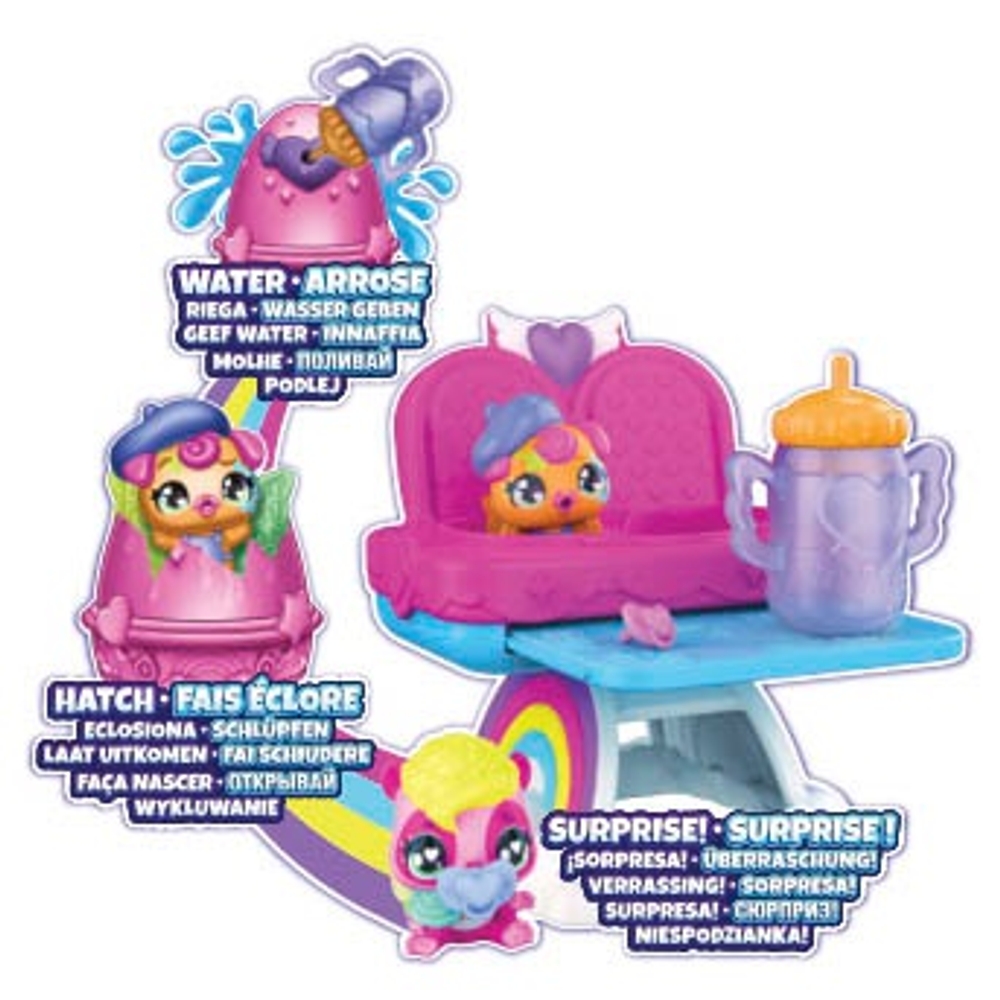 Hatchimals Alive Doppel-Hochstuhl-Spielset