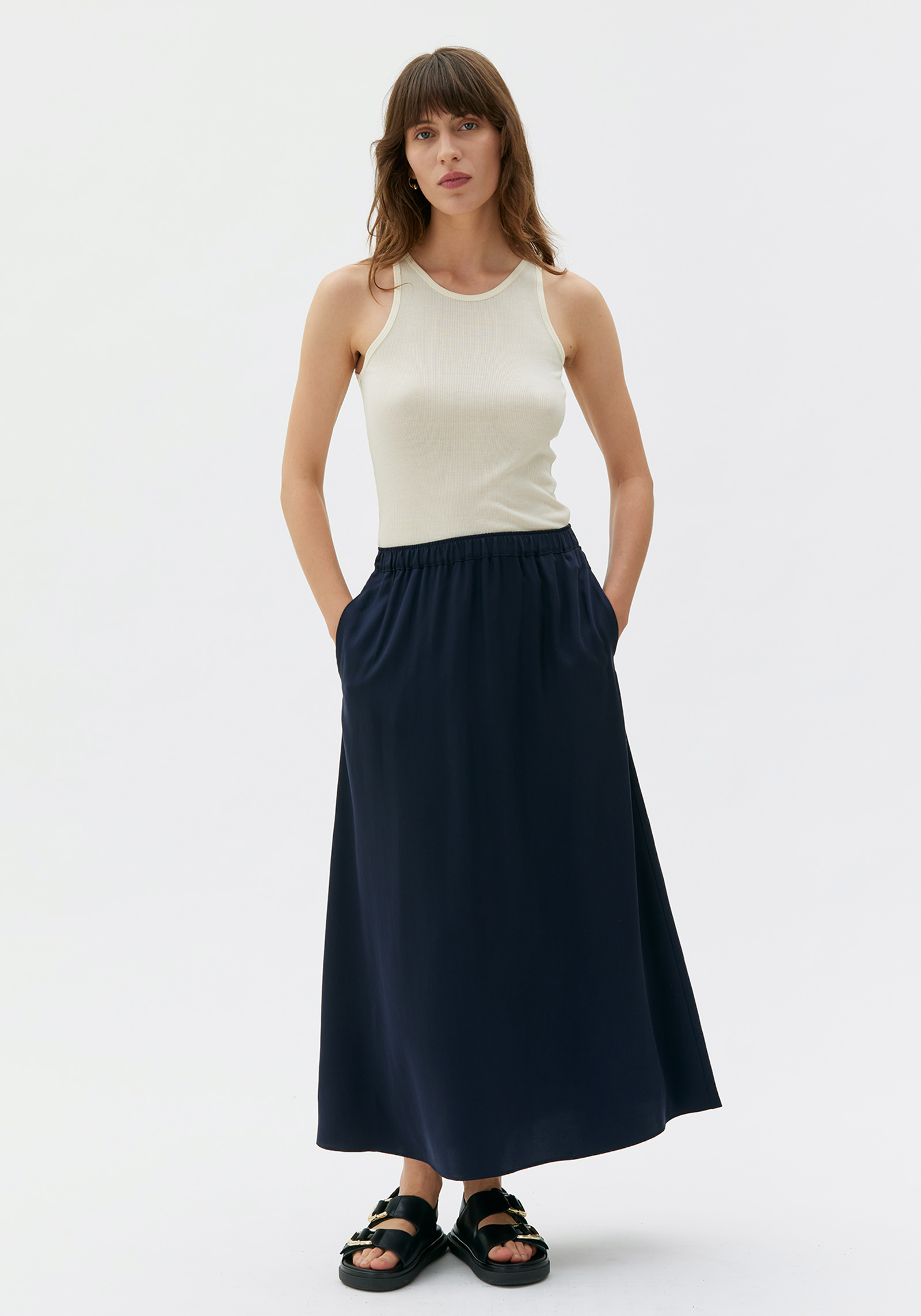 Maska Satin-Rock Kaja Tencel Deep Night Blue