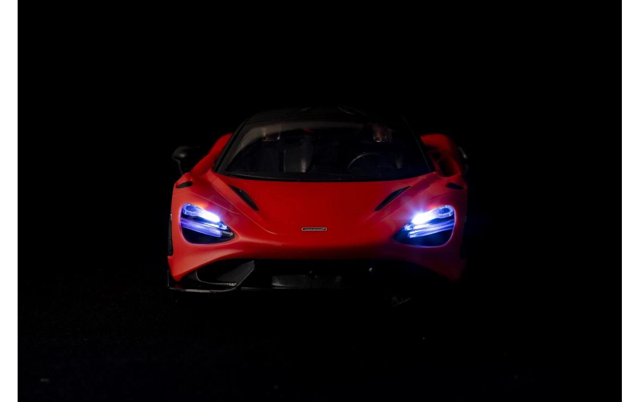 Auto McLaren 765LT mit Licht, Orange, 1:16Ferngesteuerter Sportwagen mit Licht für Kinder ab 6 Jahren