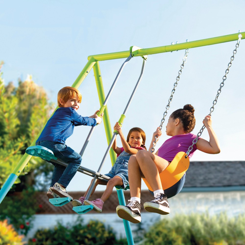 Balanço de jardim infantil Intex com cadeira de balanço