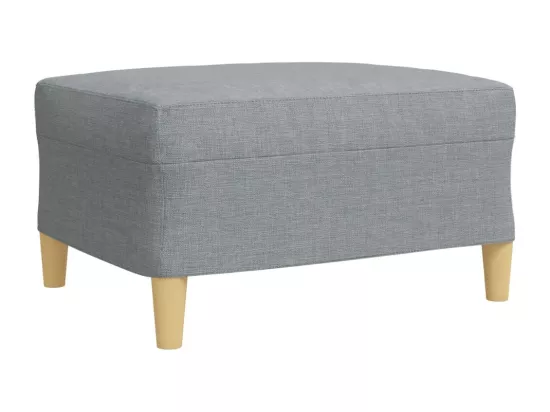 Ensemble de canapés 4 pièces repose-pied et coussins décoratifs